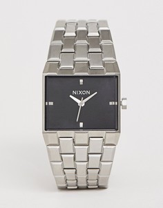 Серебристые часы с браслетом Nixon A1262 Ticket