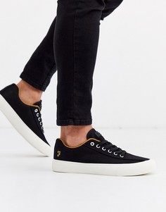 Черные кроссовки на толстой подошве Farah