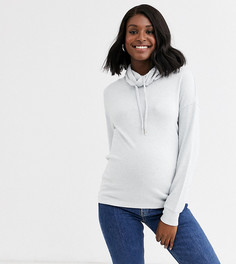 Топ из мягкого трикотажа Mamalicious maternity Mama.Licious