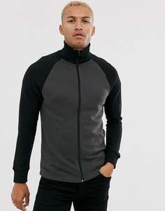 Черный свитшот на молнии с логотипом G-Star Beraw Jirgi