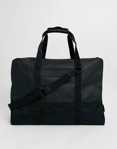 Черная непромокаемая дорожная сумка Rains 1302