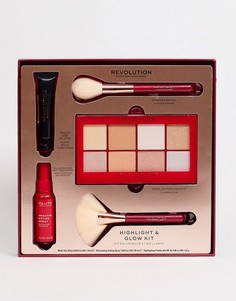 Набор косметики Revolution Highlight & Glow