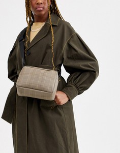 Сумка через плечо в клетку Rains