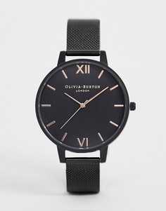 Часы с сетчатым ремешком Olivia Burton after dark