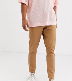 Светло-бежевые суженные книзу чиносы Noak