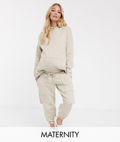 Спортивный костюм из худи и джоггеров с непсами и карманами ASOS DESIGN Maternity