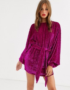 Платье мини с пайетками ASOS EDITION