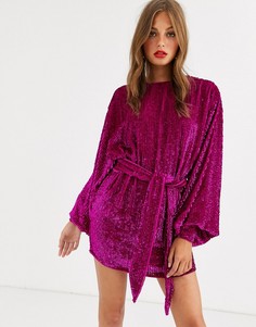 Платье мини с пайетками ASOS EDITION