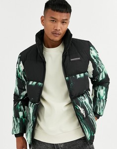 Дутая куртка с принтом Good For Nothing