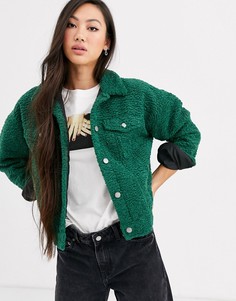 Плюшевая куртка Dr Denim