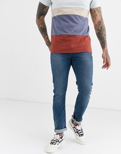 Синие облегающие джинсы Only & Sons
