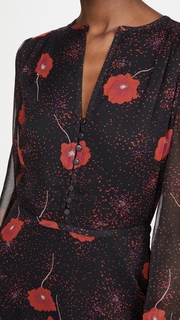 Equipment Long Sleeve Danette Dress