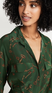 LAGENCE Cameron Long Shirt Dress