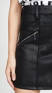 PAIGE Aideen Skirt With Zips