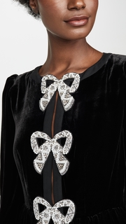 Saloni Camille Bows Dress