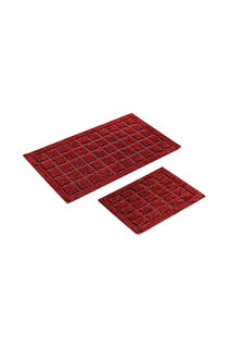 Набор ковриков для ванной 2шт. DEKOREKO