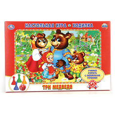 Настольная игра-ходилка Умка Три медведя