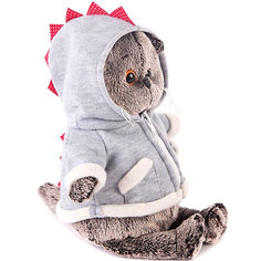 Мягкая игрушка Budi Basa Кот Басик в толстовке "Дракончик", 30 см