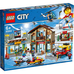 Конструктор LEGO City Town "Горнолыжный курорт" 60203