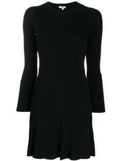 Kenzo трикотажное платье с длинными рукавами