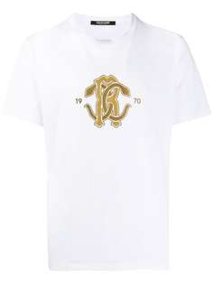 Roberto Cavalli футболка с логотипом