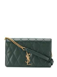 Saint Laurent стеганая сумка на плечо Angie