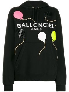 Nil & Mon фактурное худи с принтом