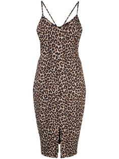 Likely Brooklyn leopard print dress