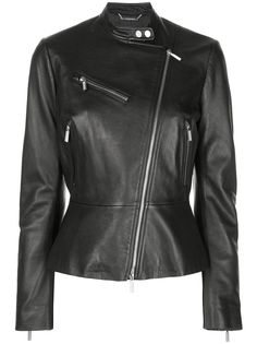 Jonathan Simkhai peplum biker jacker