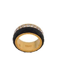 Versace кольцо с кристаллами
