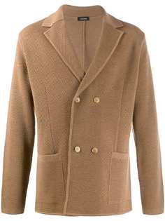 Z Zegna двубортный кардиган