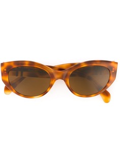 Persol Pre-Owned солнцезащитные очки с оправой "кошачий глаз"