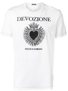 Dolce & Gabbana футболка с принтом