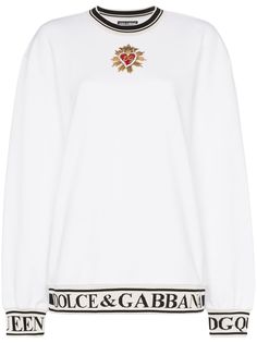 Dolce & Gabbana толстовка Sacred Heart с логотипом