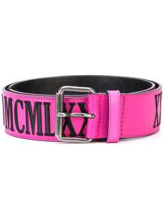 Moschino embroidered belt