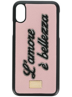 Dolce & Gabbana LAmore È Bellezza iPhone X case
