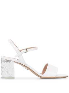 Miu Miu босоножки на наборном каблуке
