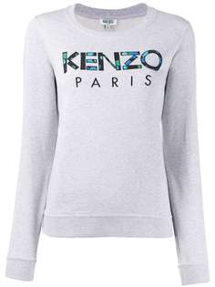 Kenzo толстовка с вышитым логотипом