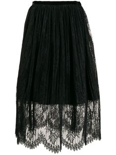 Vivetta layered lace skirt