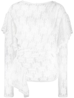 Isabel Marant Étoile кружевной топ с запахом