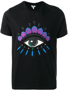 Kenzo футболка с принтом глаза