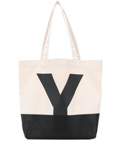 Ys сумка-тоут с логотипом Y`s