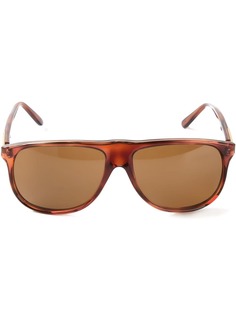 Persol Pre-Owned солнцезащитные очки в D-образной оправе