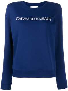Calvin Klein Jeans свитер с вышитым логотипом