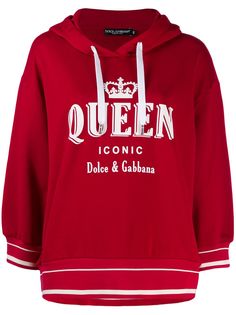 Dolce & Gabbana худи Queen с логотипом