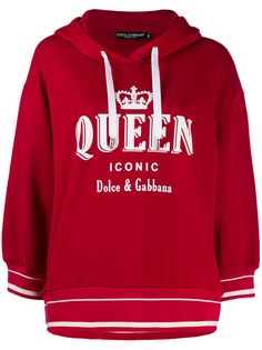 Dolce & Gabbana худи Queen с логотипом