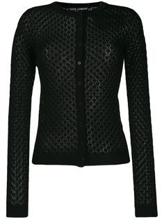 Dolce & Gabbana кардиган в технике кроше