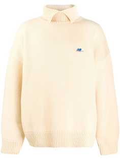 Ader Error свитер свободного кроя в рубчик