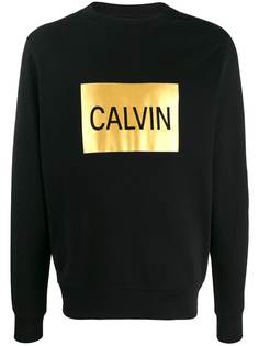 Calvin Klein Jeans толстовка с контрастным логотипом