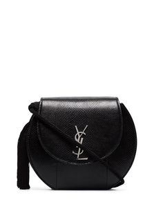 Saint Laurent сумка на плечо Demie Lune Minaudiére с кисточками
